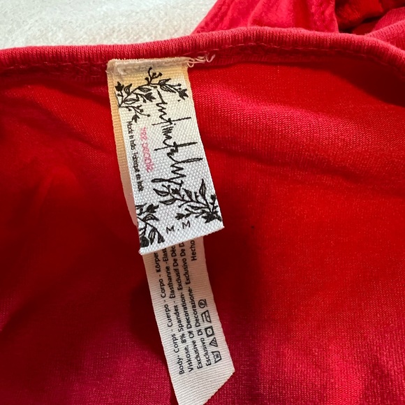 Free People bodysuit. Size medium - Picture 4 of 5